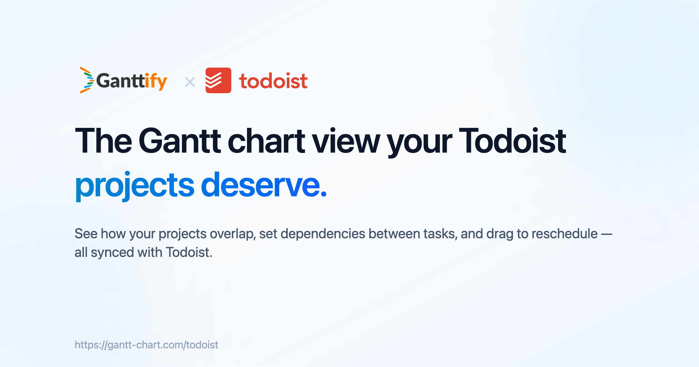 Gantt Chart for Todoist: Project Timeline View | Ganttify